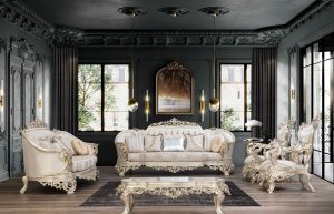 Homestaging mit einem prachtvollem Luxus Barock Möbel Ensemble von Casa Padrino